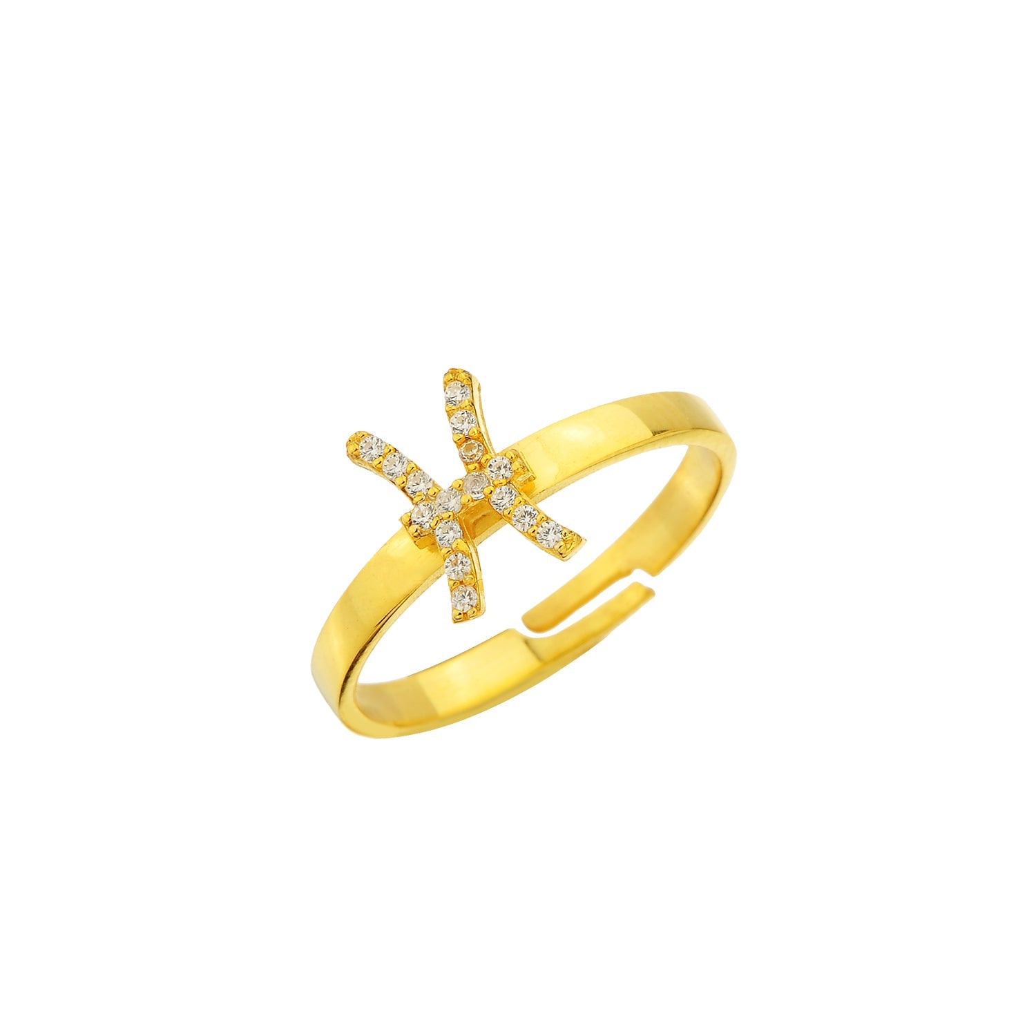 FISCHE STERNZEICHEN RING