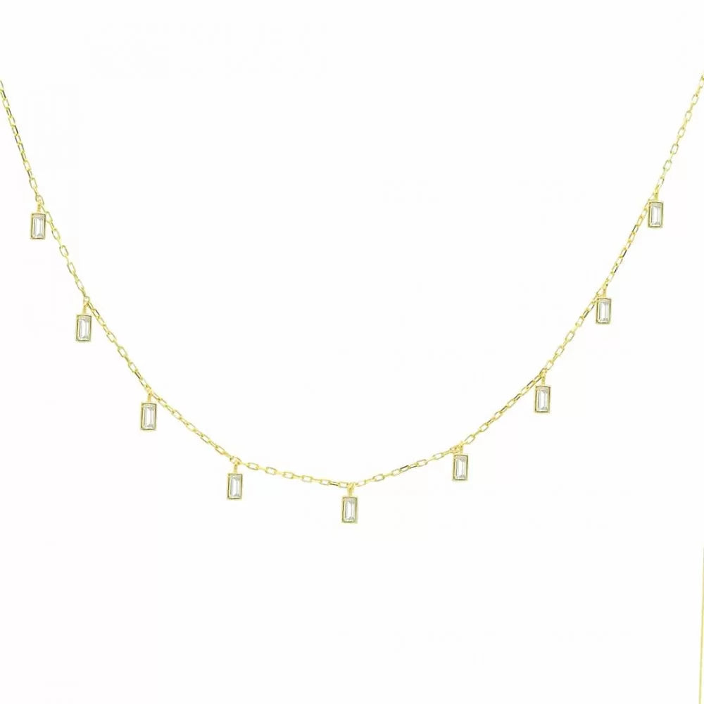 BAGUETTE CHARM CHAIN