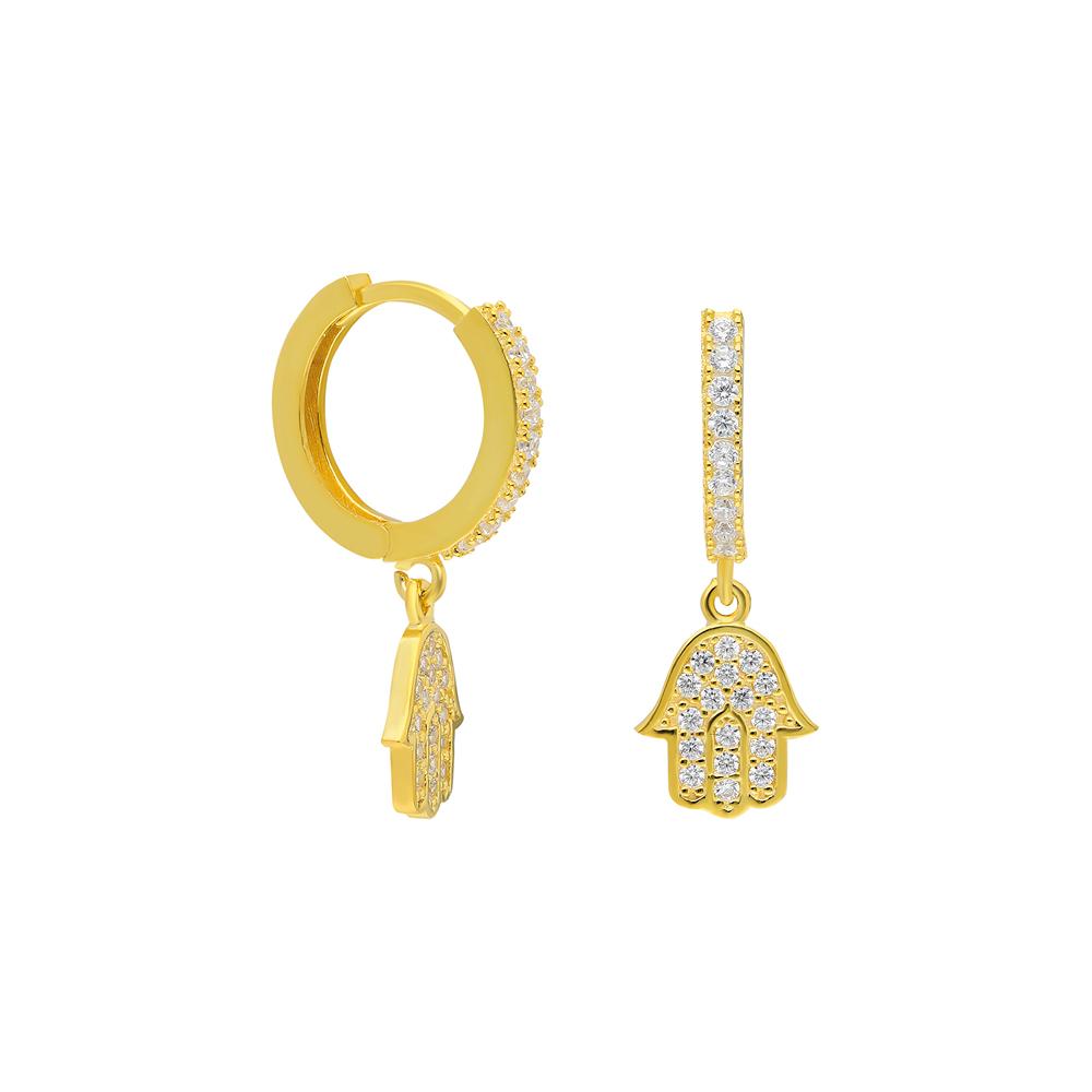 FATIMA HAND EARRING