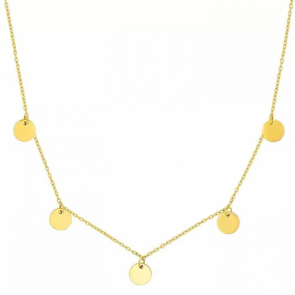 MULTI COIN NECKLACE